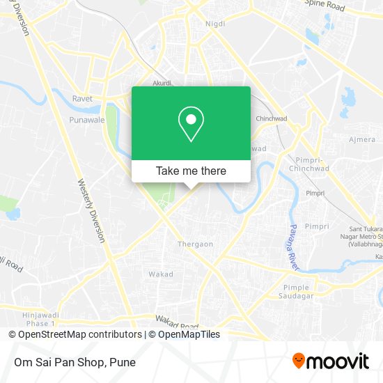 Om Sai Pan Shop map