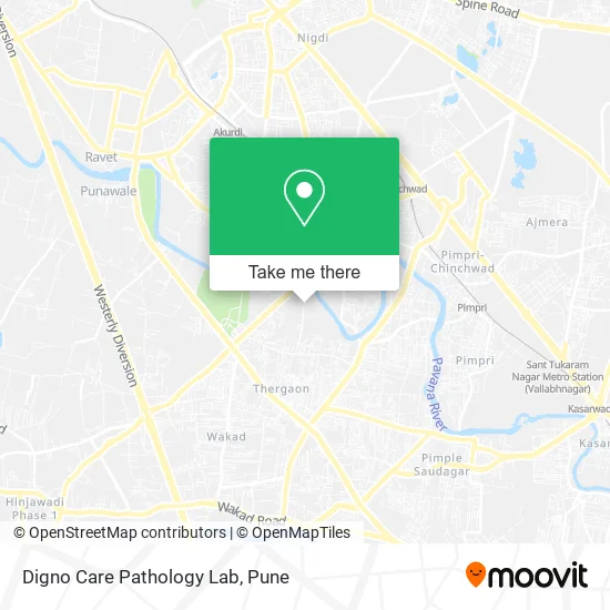 Digno Care Pathology Lab map