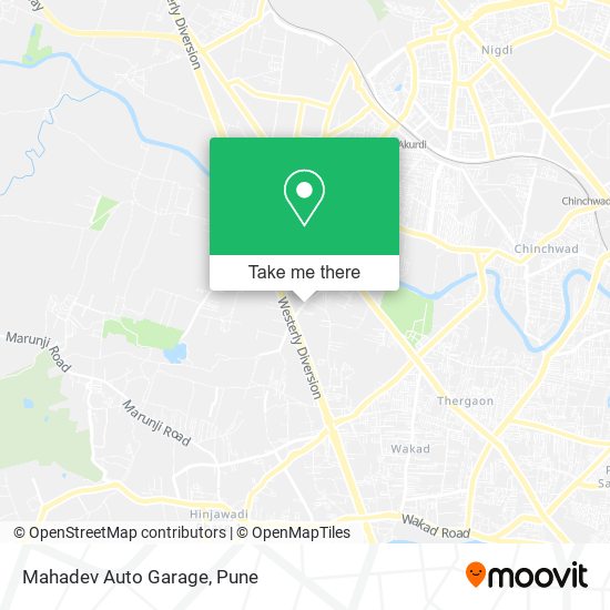 Mahadev Auto Garage map