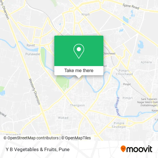 Y B Vegetables & Fruits map