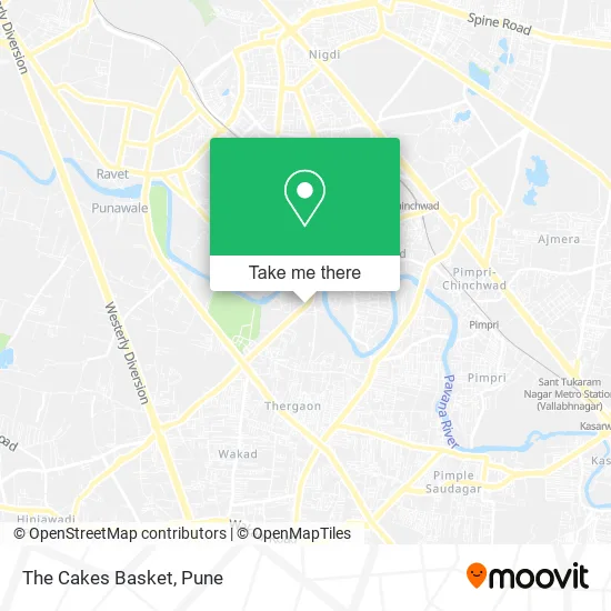The Cakes Basket map