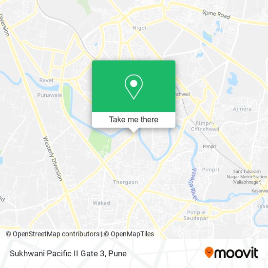 Sukhwani Pacific II Gate 3 map