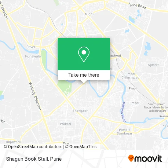 Shagun Book Stall map