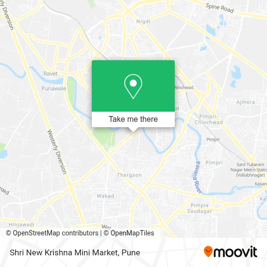 Shri New Krishna Mini Market map
