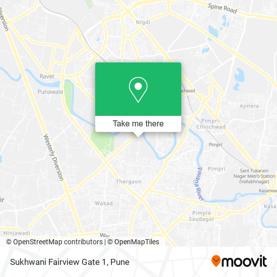 Sukhwani Fairview Gate 1 map