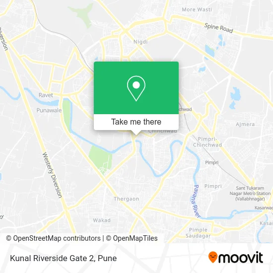 Kunal Riverside Gate 2 map