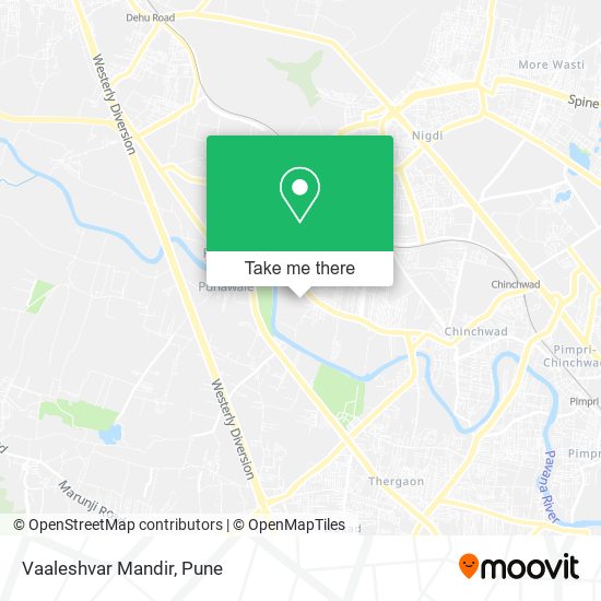 Vaaleshvar Mandir map