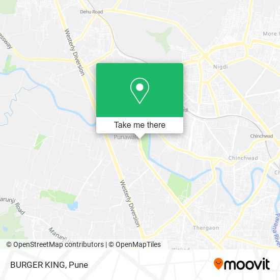 BURGER KING map