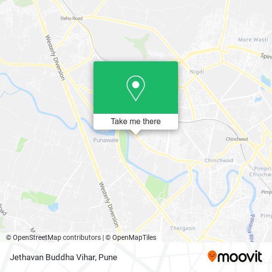 Jethavan Buddha Vihar map