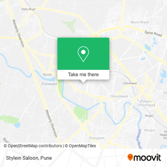 Stylein Saloon map