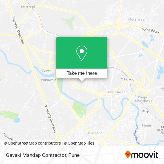 Gavaki Mandap Contractor map