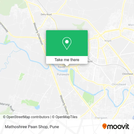Mathoshree Paan Shop map