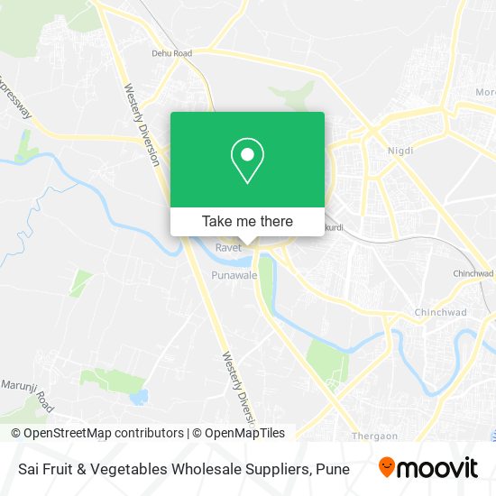 Sai Fruit & Vegetables Wholesale Suppliers map