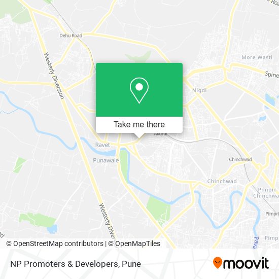 NP Promoters & Developers map