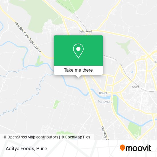 Aditya Foods map