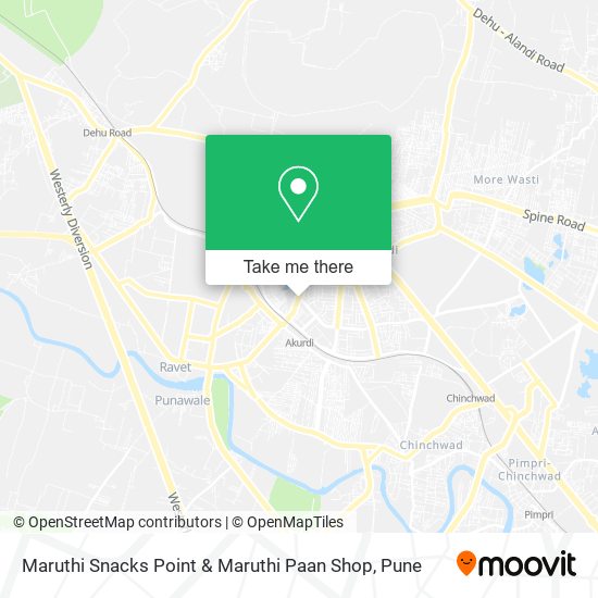 Maruthi Snacks Point & Maruthi Paan Shop map