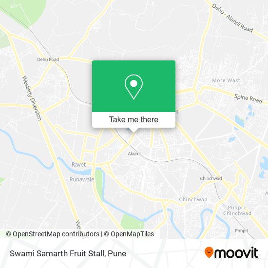 Swami Samarth Fruit Stall map