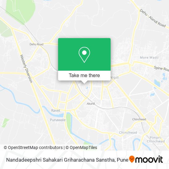 Nandadeepshri Sahakari Griharachana Sanstha map