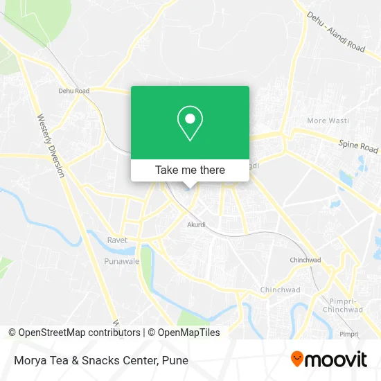 Morya Tea & Snacks Center map