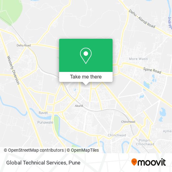 Global Technical Services map