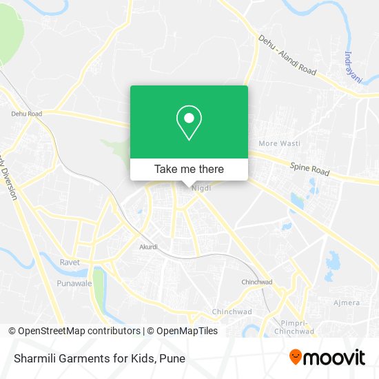 Sharmili Garments for Kids map