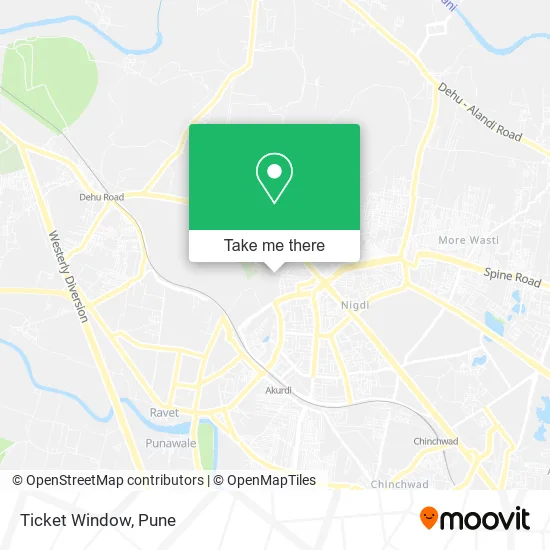 Ticket Window map