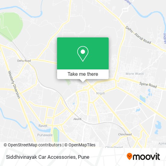 Siddhivinayak Car Accessories map