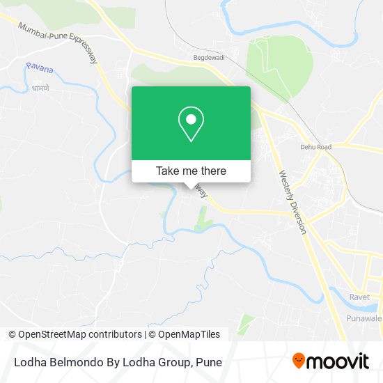 Lodha Belmondo By Lodha Group map