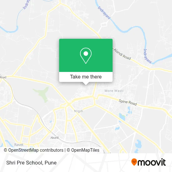 Shri Pre School map