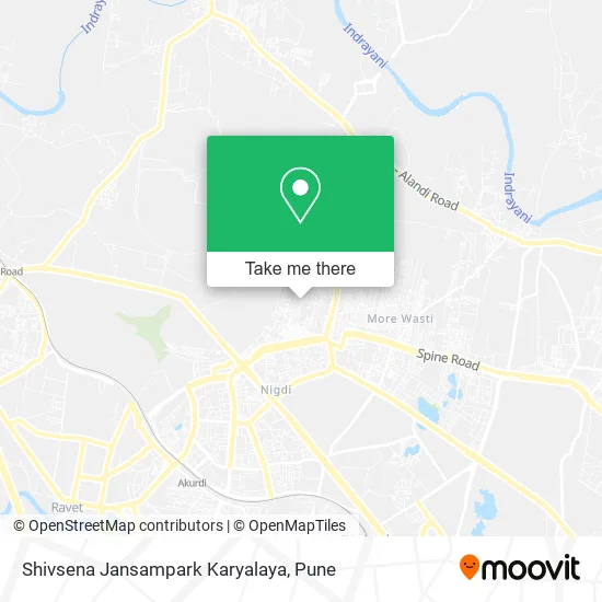 Shivsena Jansampark Karyalaya map