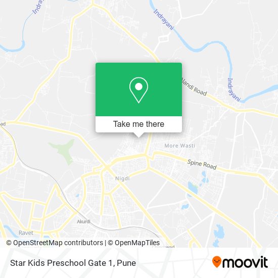 Star Kids Preschool Gate 1 map
