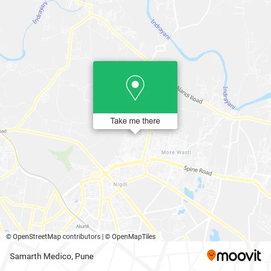 Samarth Medico map