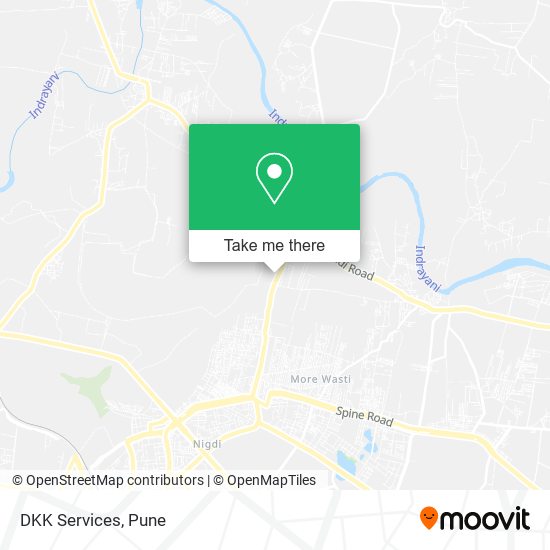 DKK Services map