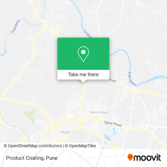 Product Coating map