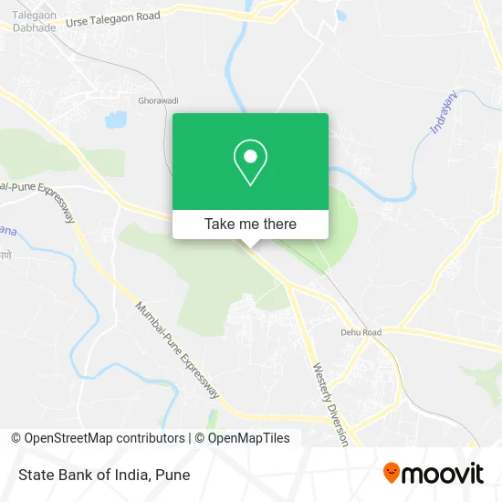 State Bank of India map