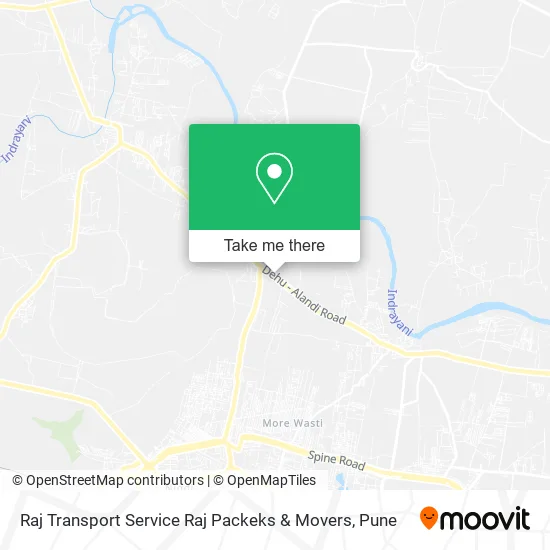 Raj Transport Service Raj Packeks & Movers map