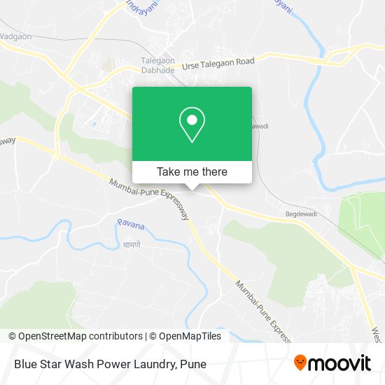 Blue Star Wash Power Laundry map