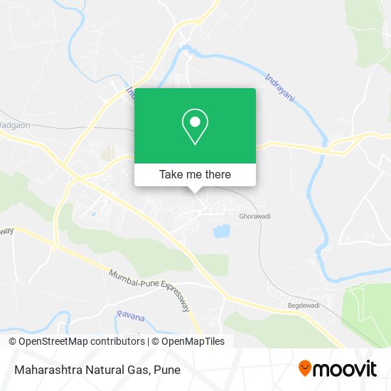 Maharashtra Natural Gas map