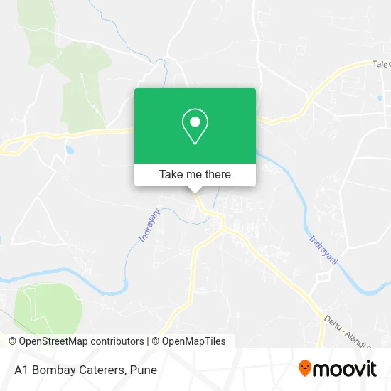 A1 Bombay Caterers map