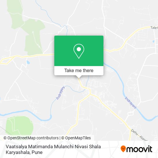 Vaatsalya Matimanda Mulanchi Nivasi Shala Karyashala map