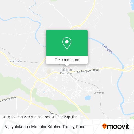 Vijayalakshmi Modular Kitchen Trolley map