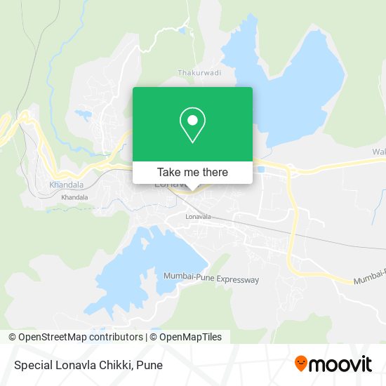 Special Lonavla Chikki map