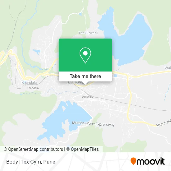 Body Flex Gym map