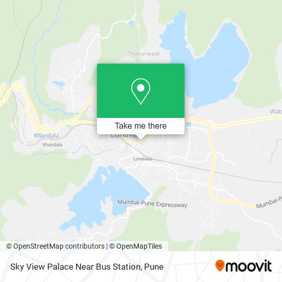 Sky View Palace Near Bus Station map