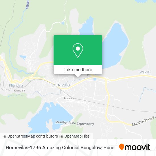 Homevilas-1796 Amazing Colonial Bungalow map