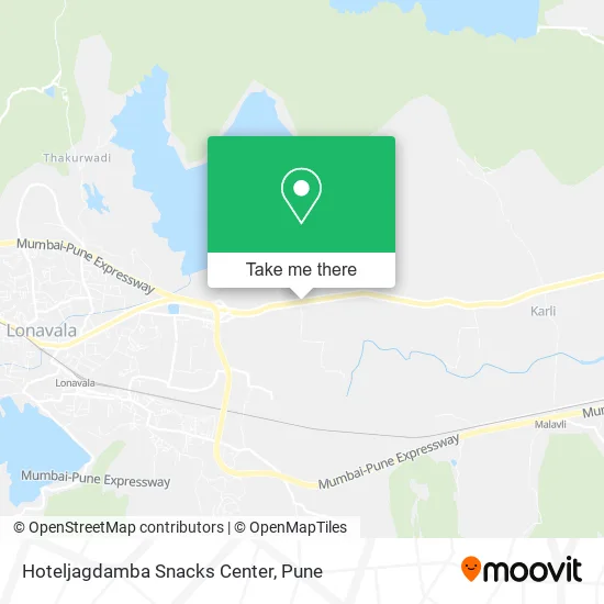 Hoteljagdamba Snacks Center map