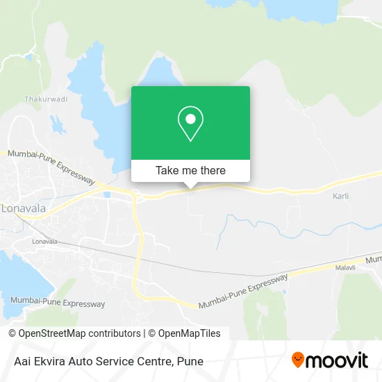 Aai Ekvira Auto Service Centre map