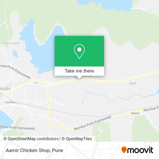 Aamir Chicken Shop map