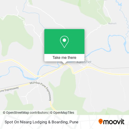 Spot On Nisarg Lodging & Boarding map