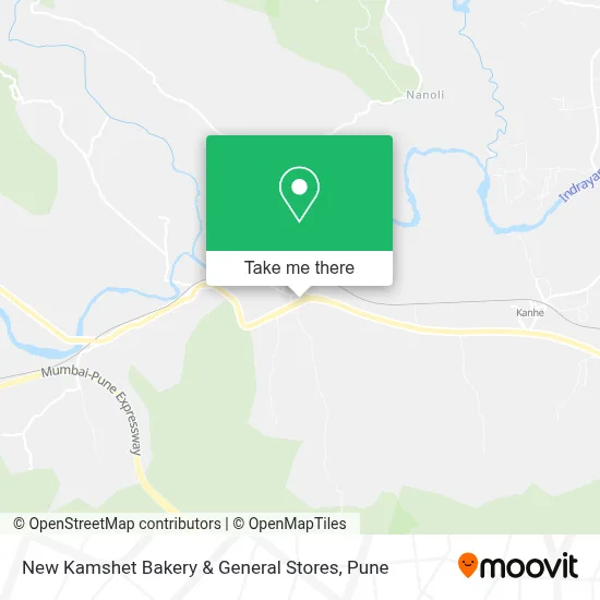New Kamshet Bakery & General Stores map
